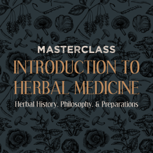 Introduction To Herbal Medicine Masterclass: herbal history, philosophy, and preparations
