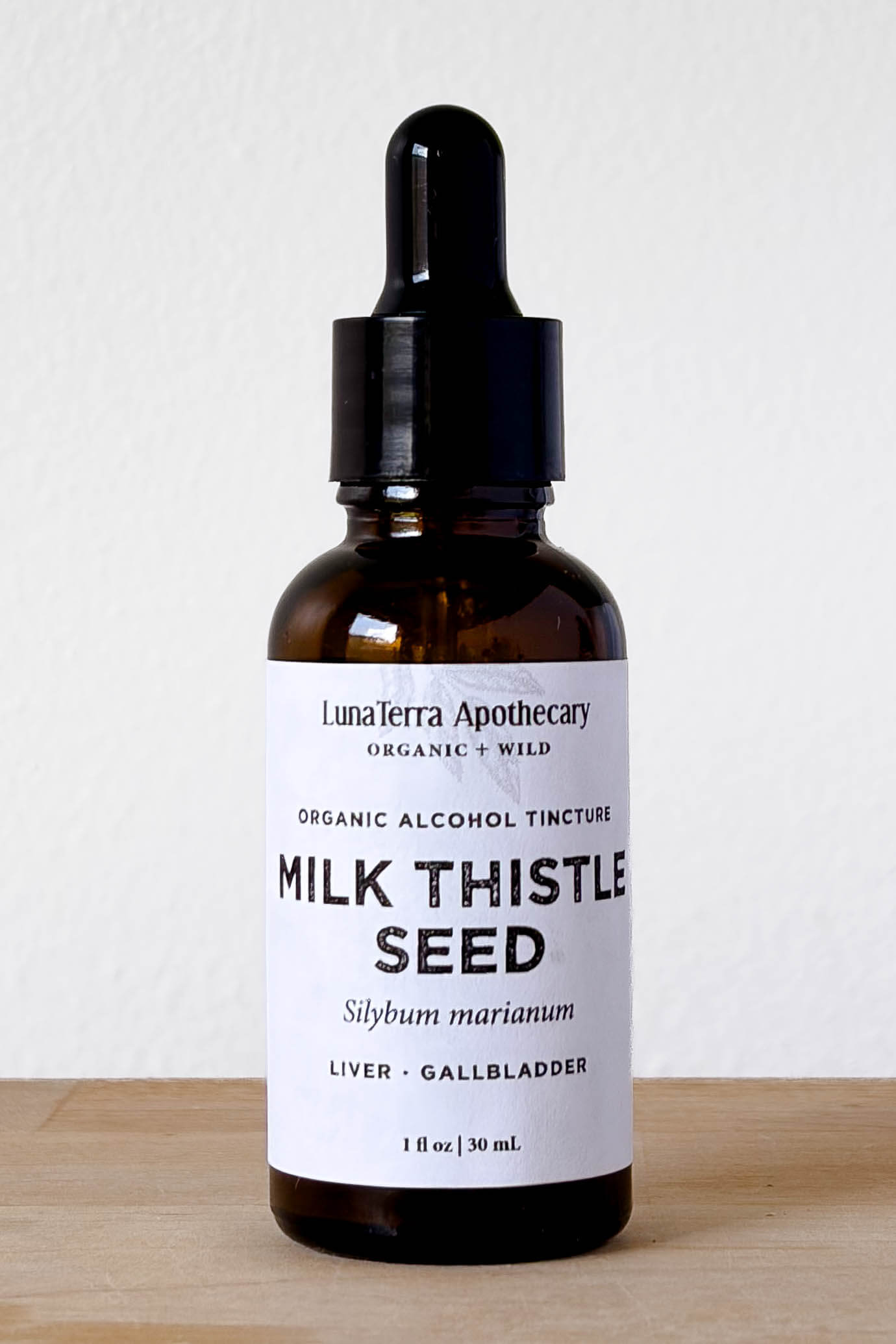 Organic Milk Thistle Seed Alcohol Tincture | Liver Support