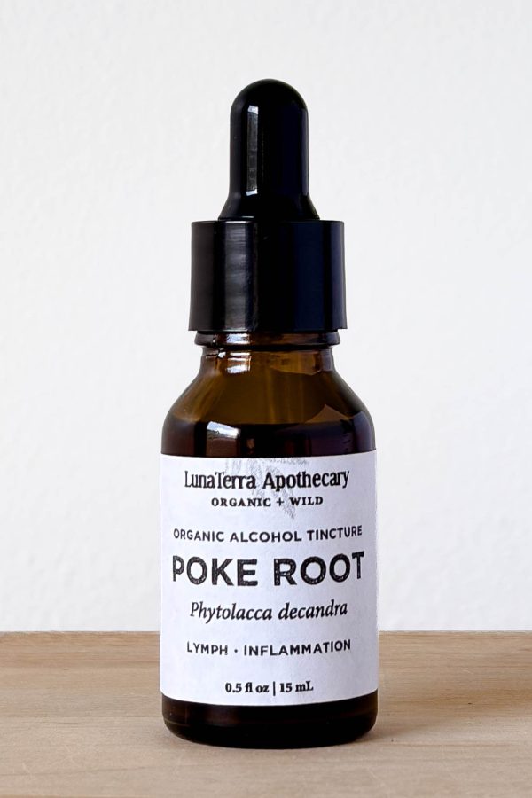 Organic Poke Root Alcohol Tincture | Mastitis* & Lymph Support