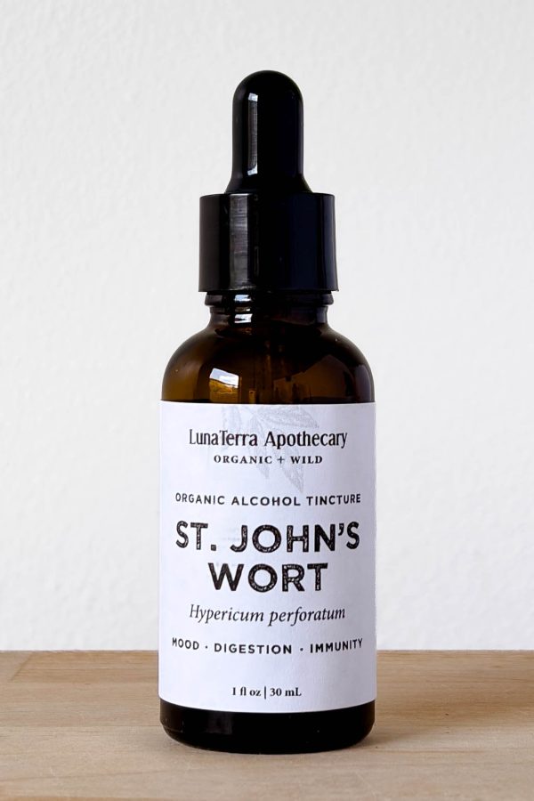 Organic St. John's Wort Alcohol Tincture | Mental Health Assist