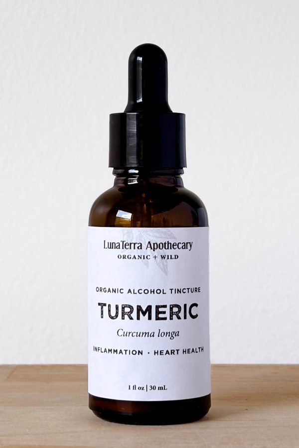 Organic Turmeric Alcohol Tincture | Antioxidant Boost