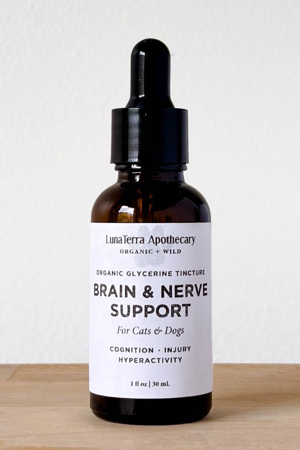 Pet Brain & Nerve Support Glycerine Tincture (For Cats & Dogs)