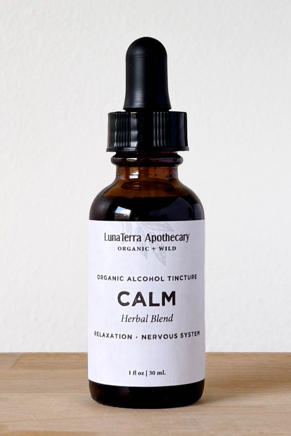 Calm Organic Alcohol Tincture | Happiness Tonic