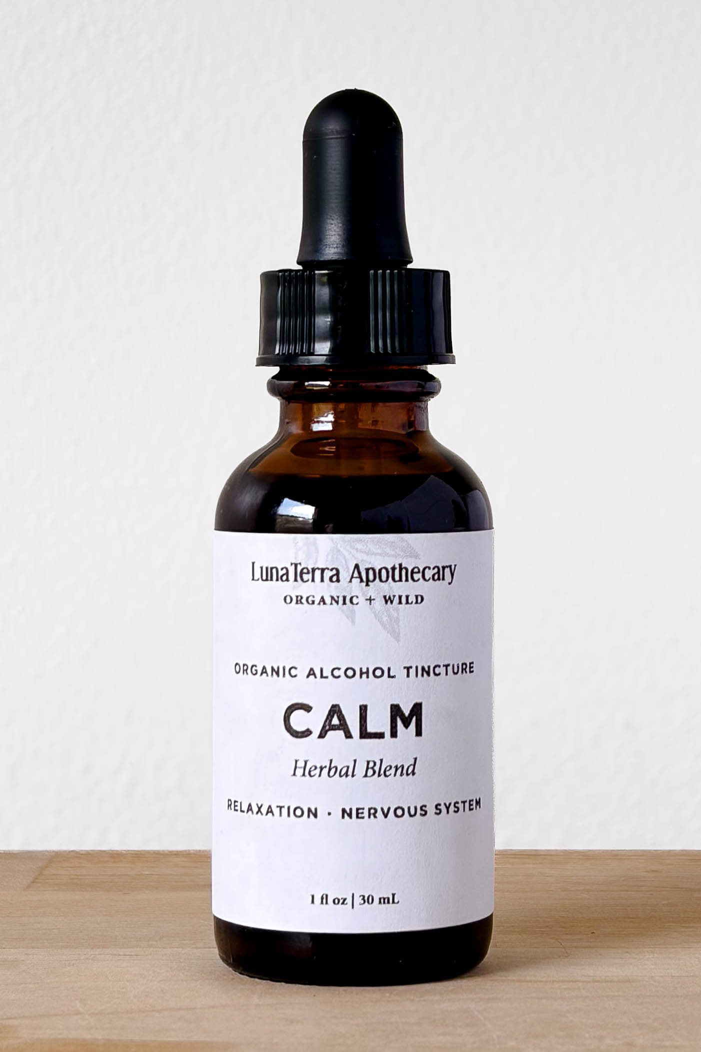 Calm Organic Alcohol Tincture | Happiness Tonic
