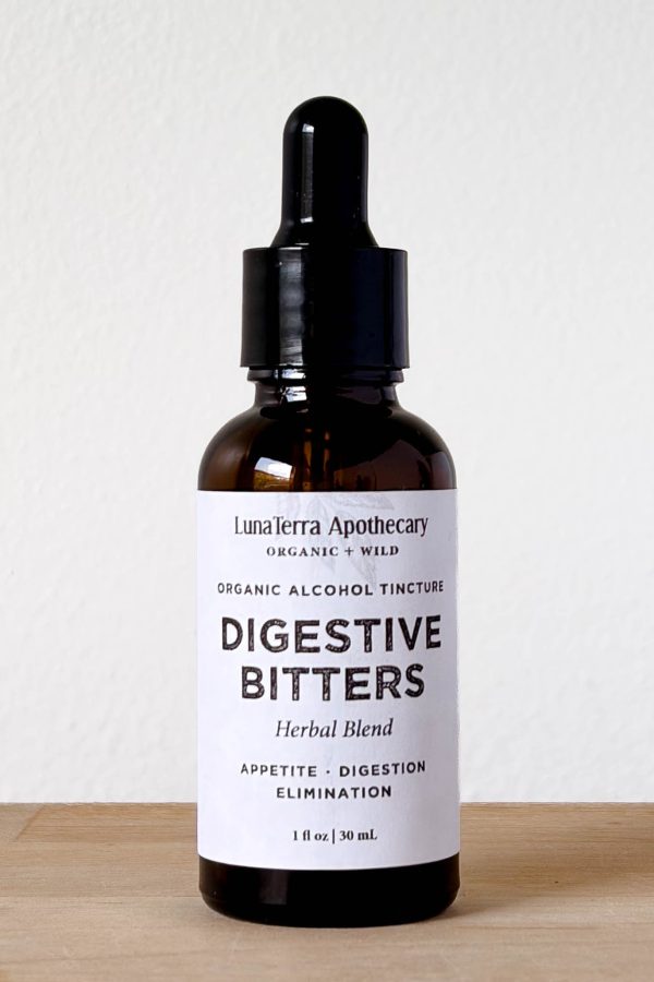 Digestive Bitters Organic Alcohol Tincture | Digestion Support