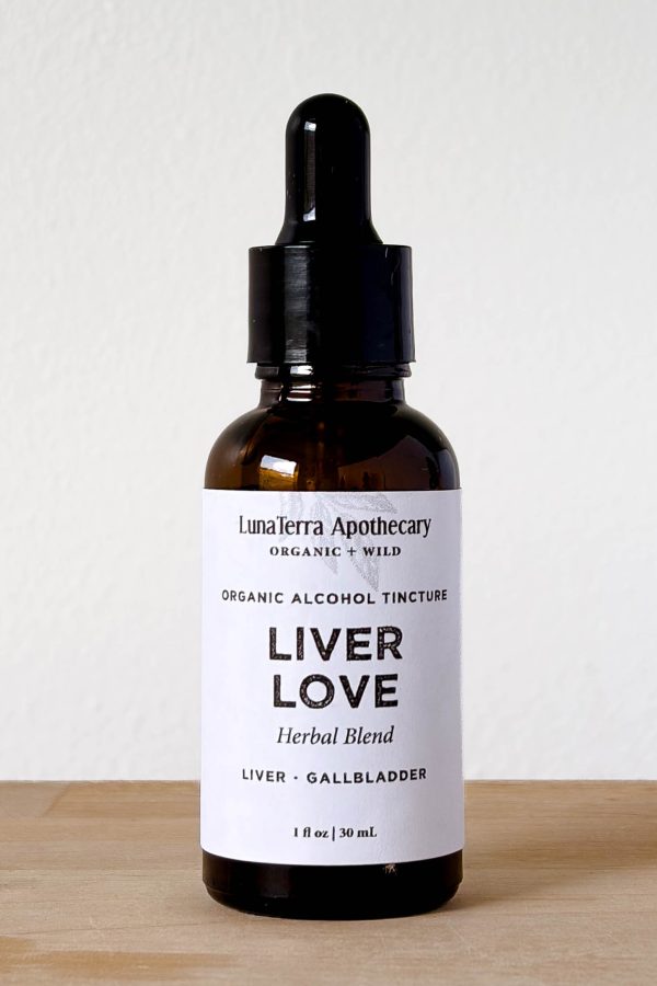 Liver Love Organic Alcohol Tincture | Elimination Pathway Support