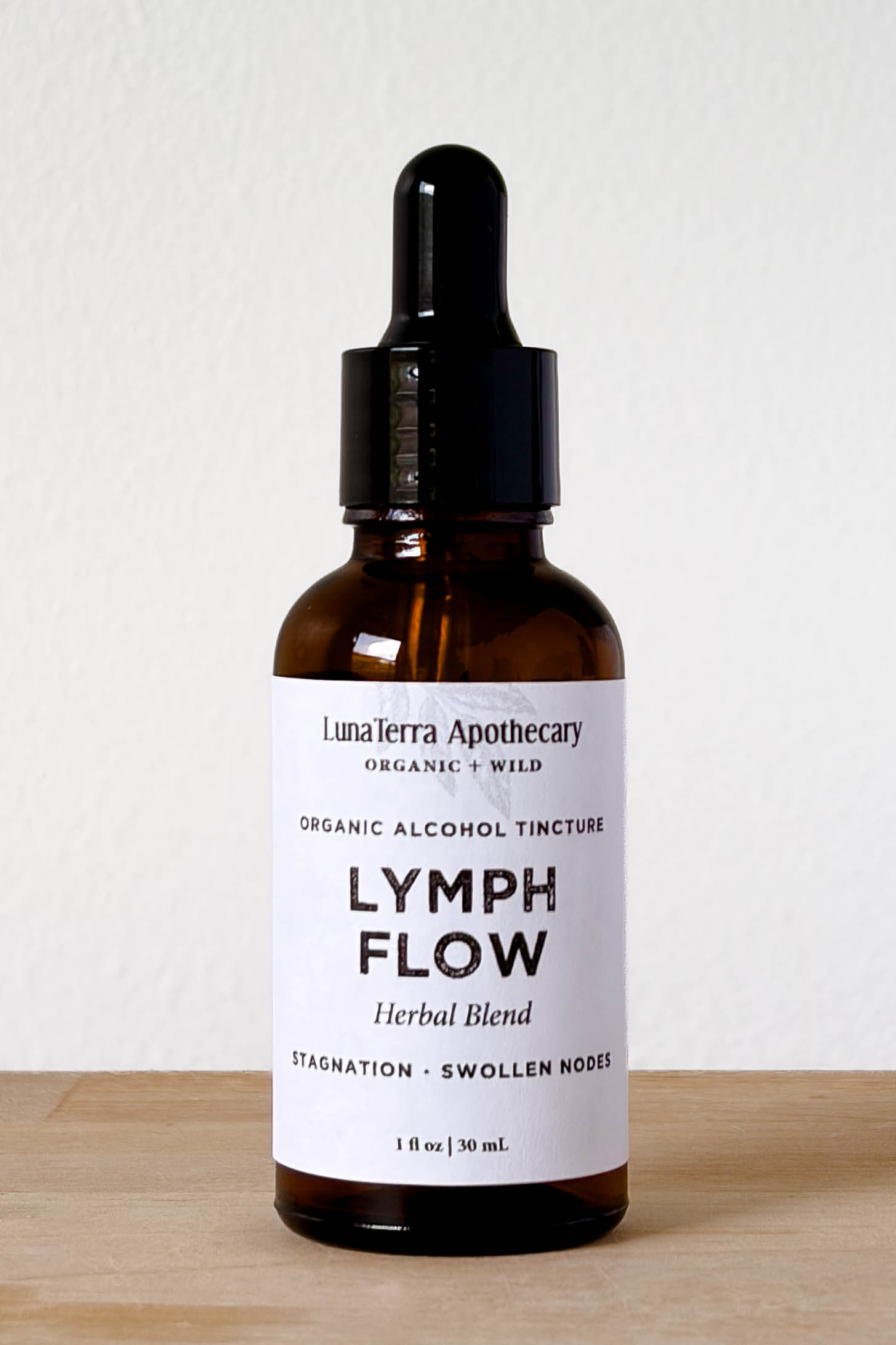 Lymph Flow Organic Alcohol Tincture | Swollen Nodes & Detox Support