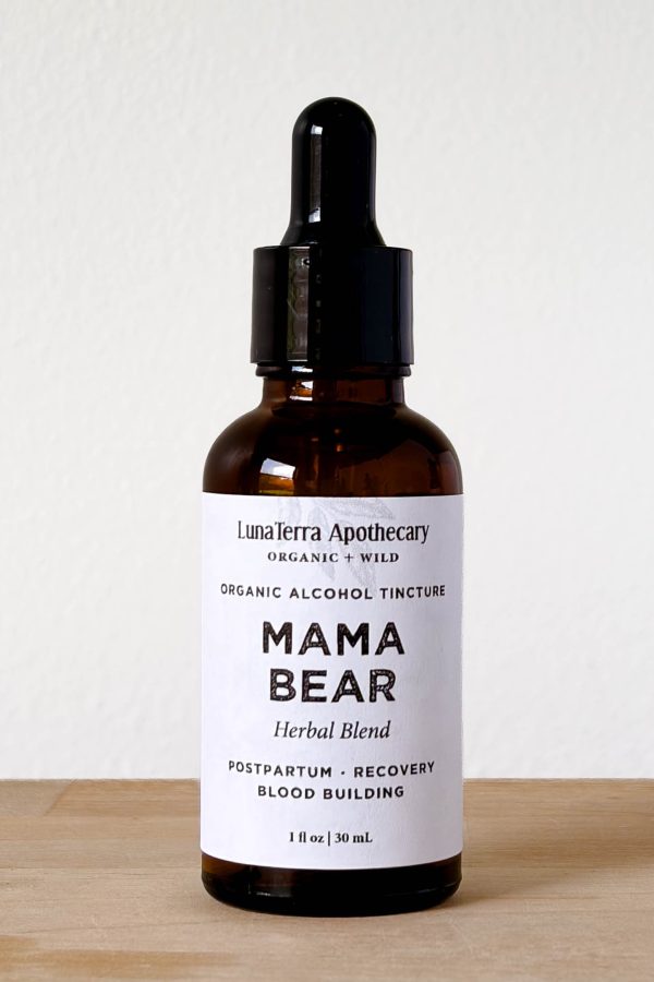 Mama Bear Organic Alcohol Tincture | Postpartum Support
