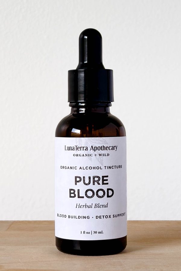Pure Blood Organic Alcohol Tincture | Blood Cleanser
